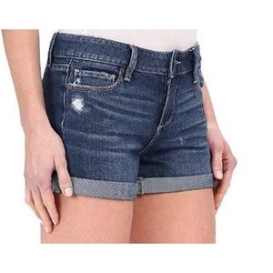 PAIGE Cuffed Denim Jean Shorts Size 27